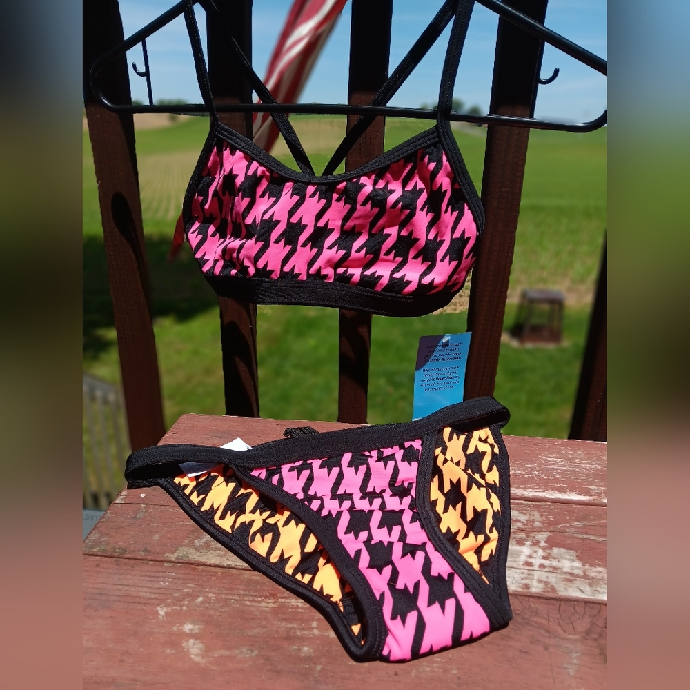 NWT Dolfin Reversibles Practice Suit Swimsuit Bikini - Size XS